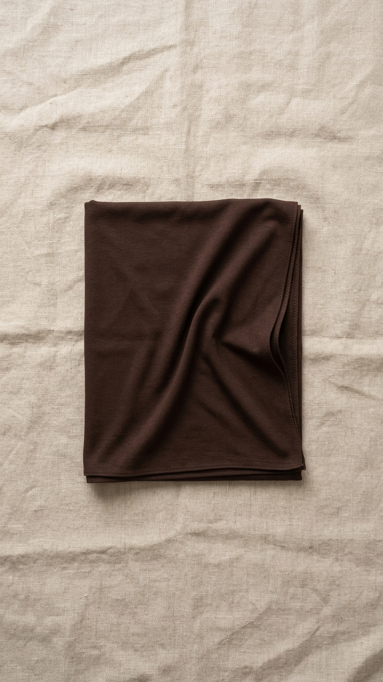 Chiffon Hijab – Dark Brown