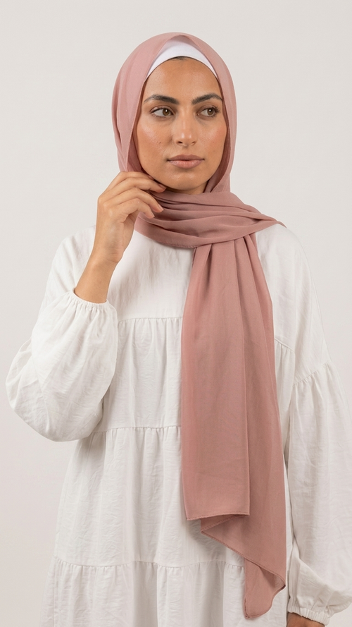 Chiffon Hijab – Nude Sand