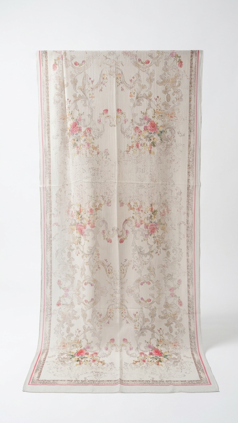 Chiffon Printed Hijab – Pattern A