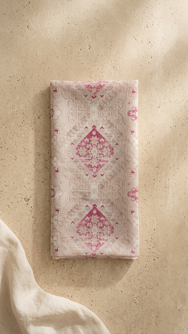 Chiffon Printed Hijab – Pattern C