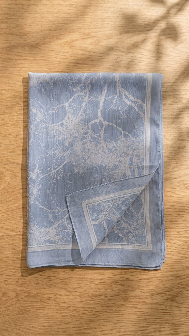 Chiffon Printed Hijab – Pattern E