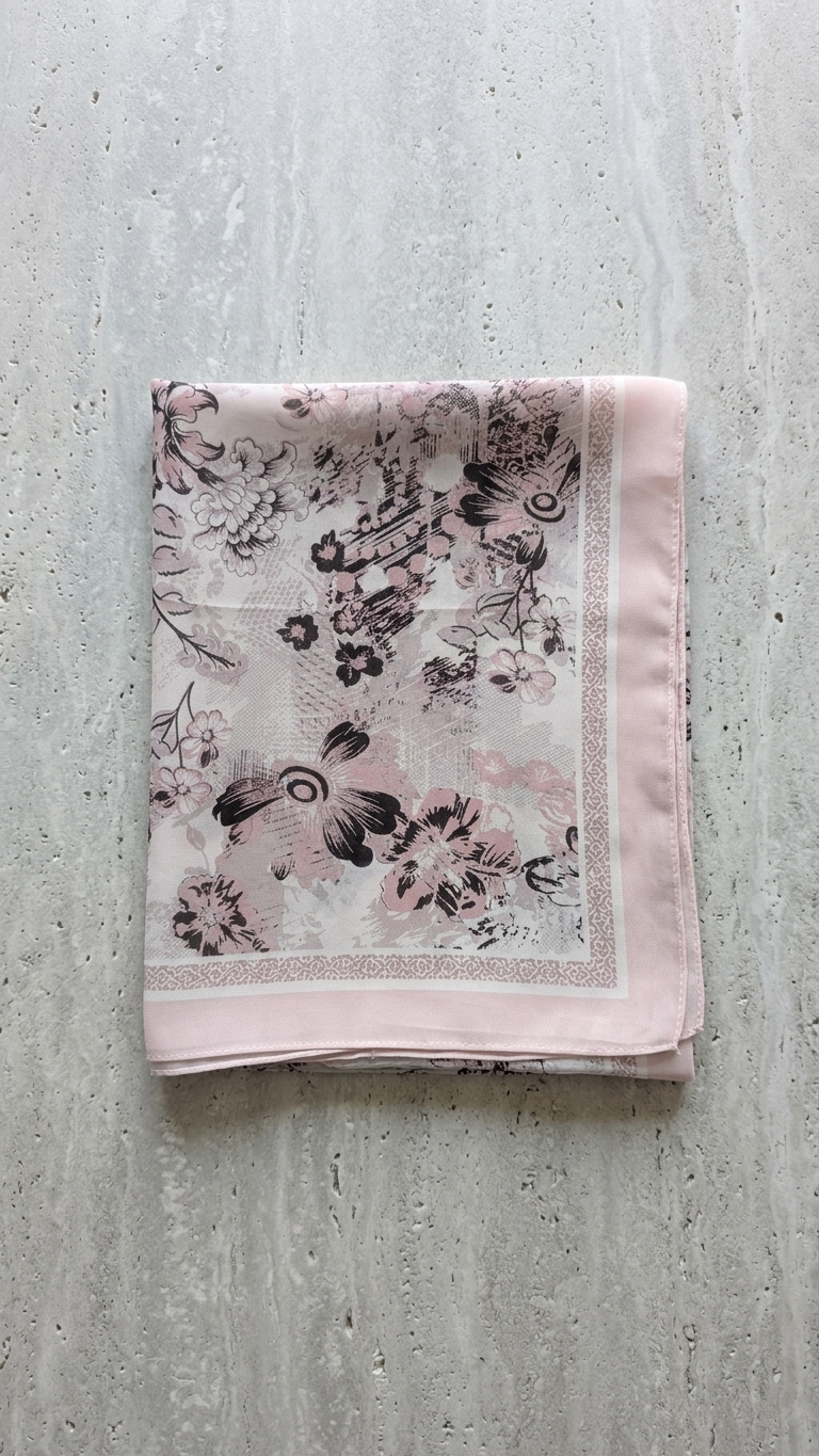 Chiffon Printed Hijab – Pattern G