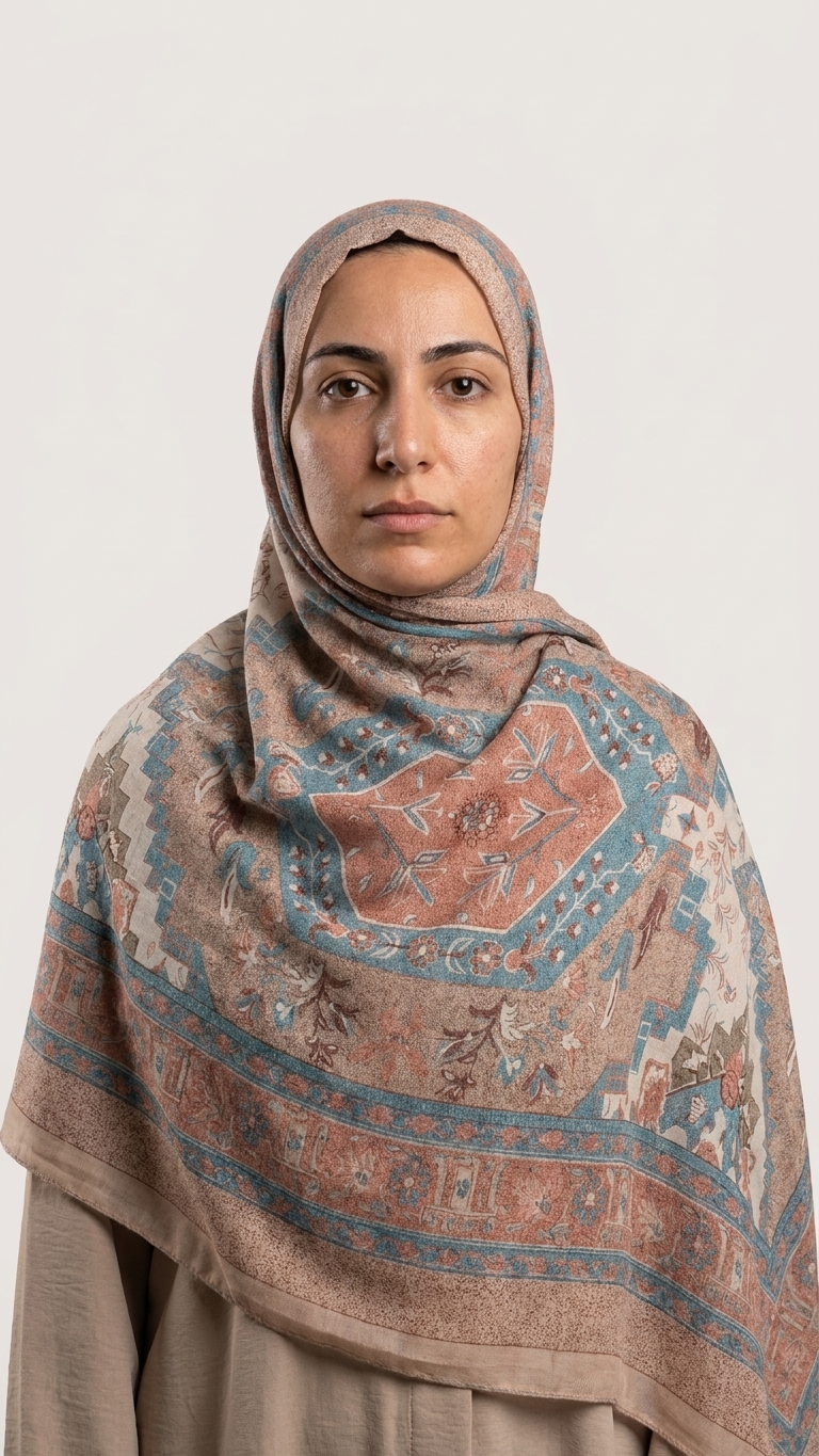 Chiffon Printed Hijab – Pattern H