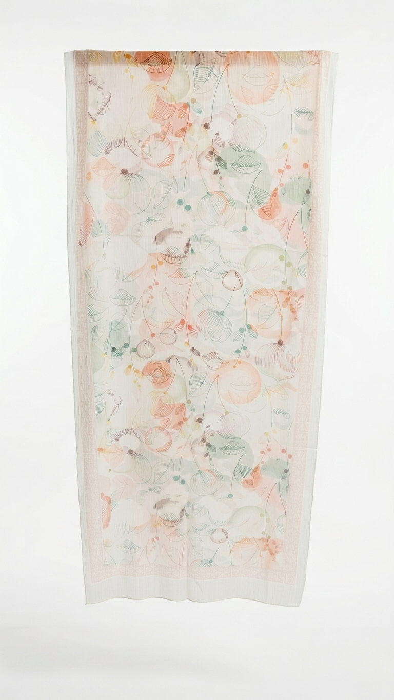 Chiffon Printed Hijab – Pattern I