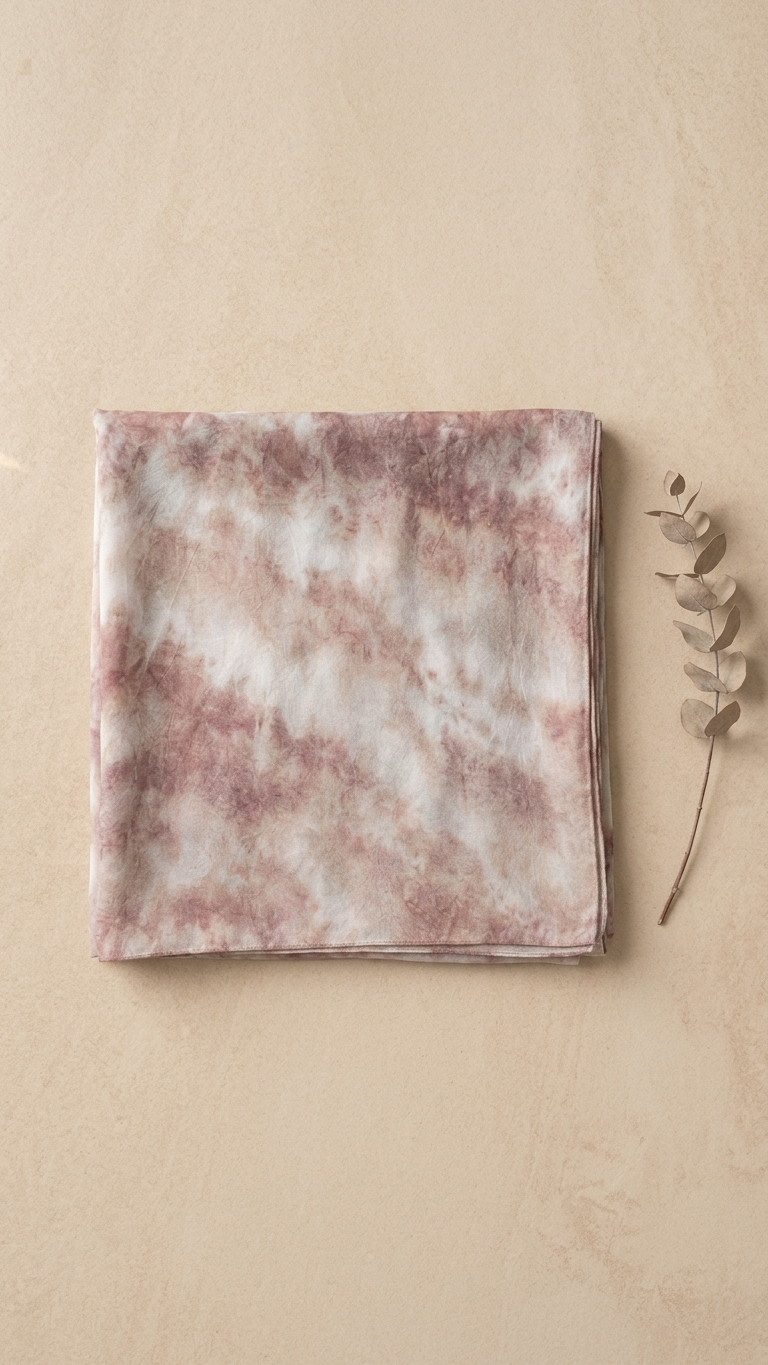 Hijabii Ombre Cotton Hijab S15 Blush Taupe – view 3