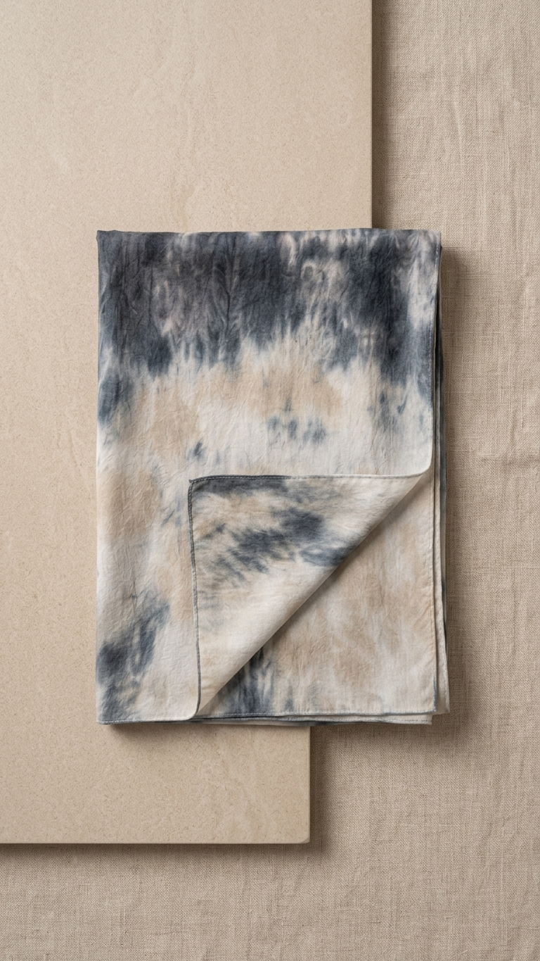 Hijabii Ombre Cotton Hijab S20 Navy Sand