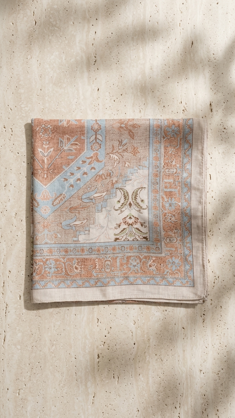 Cotton Printed Hijab – Pattern A