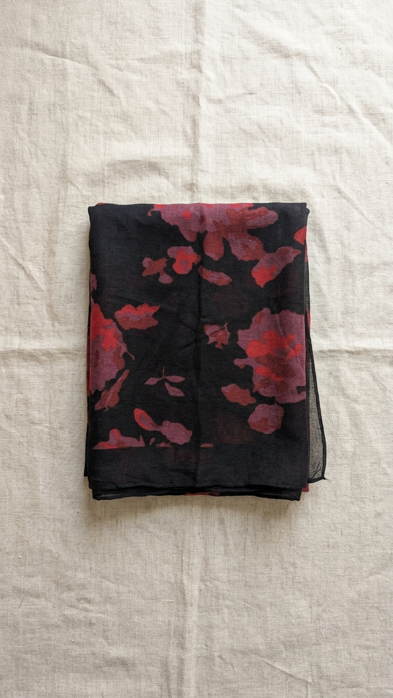 Cotton Printed Hijab – Pattern B