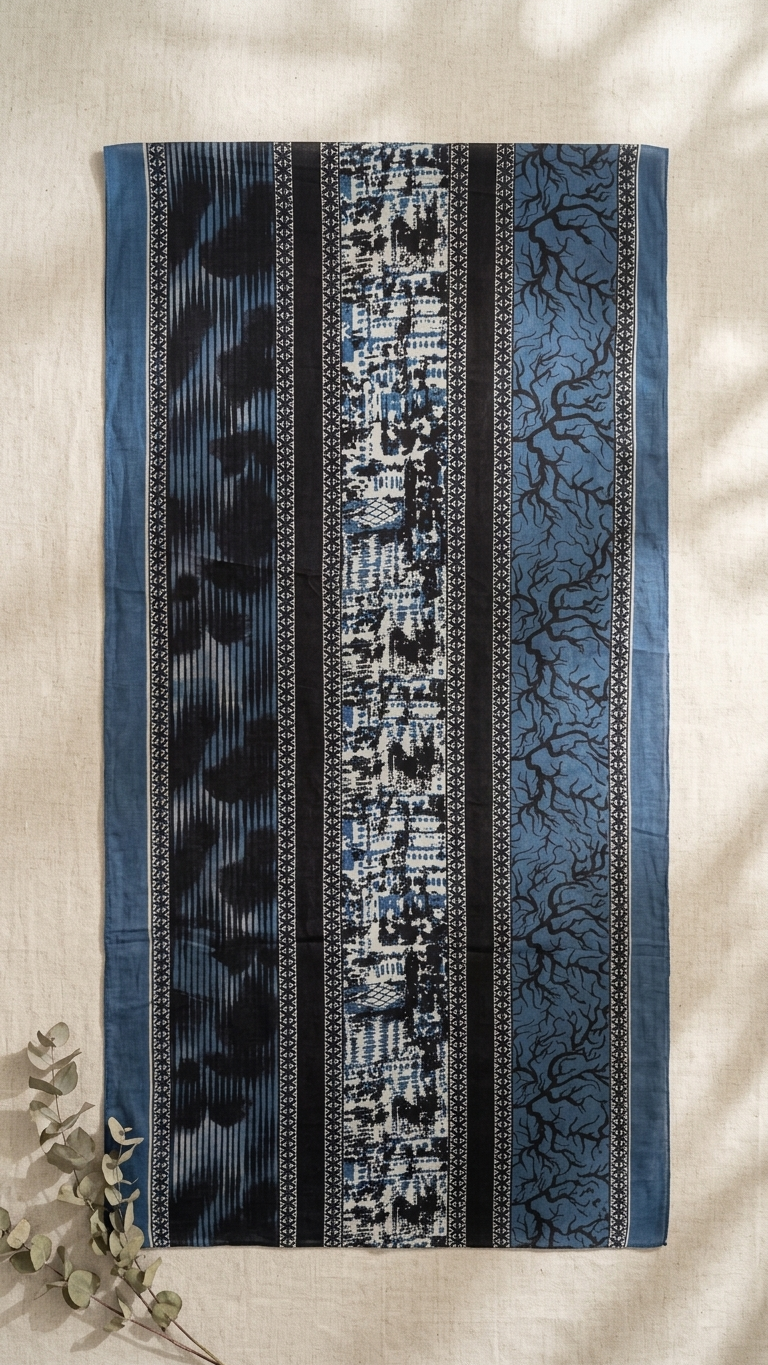 Cotton Printed Hijab – Pattern F