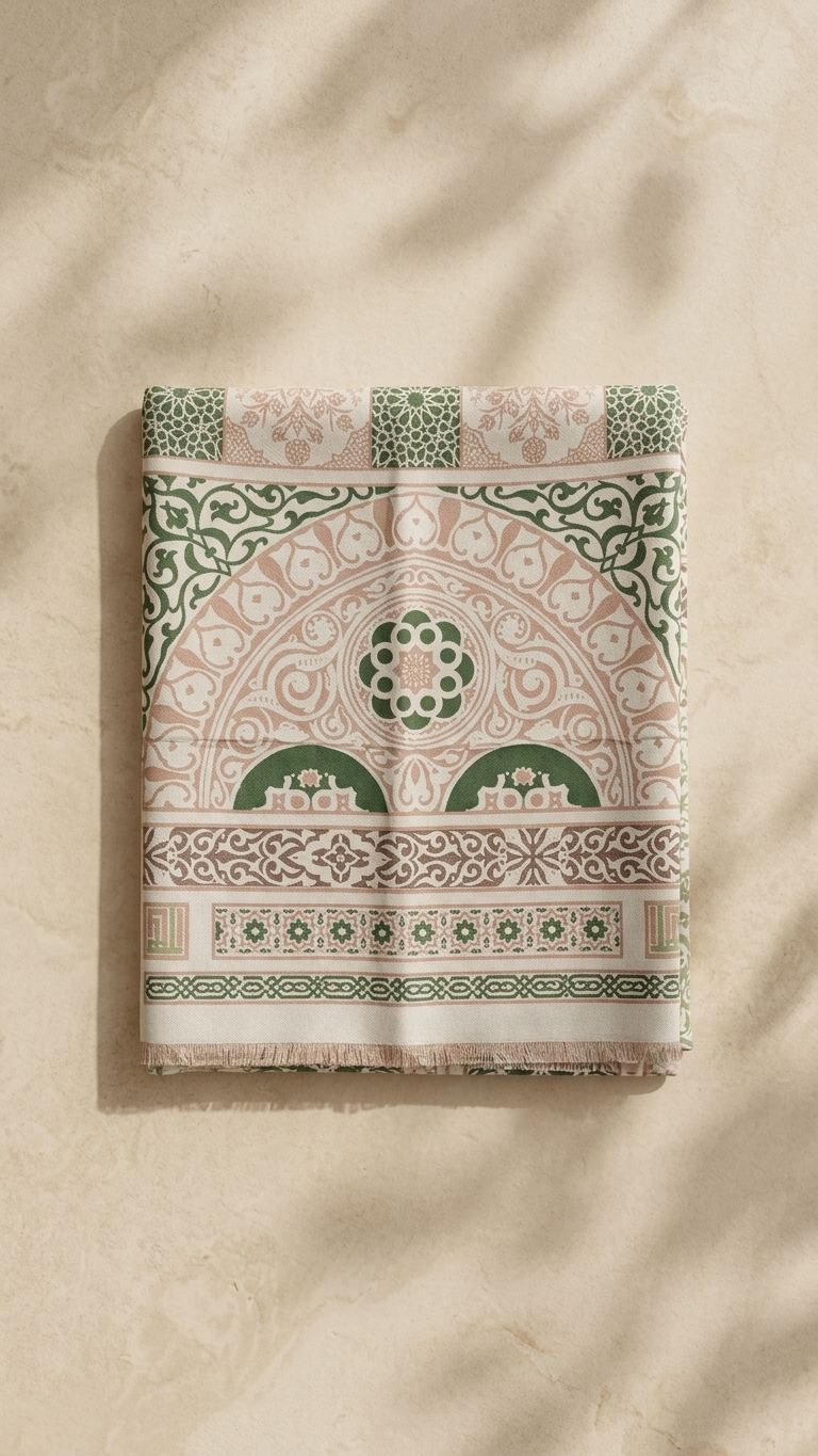 Cotton Printed Hijab – Pattern K