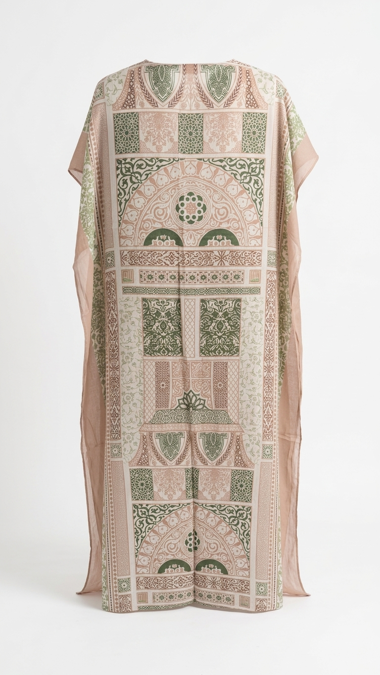 Cotton Printed Hijab – Pattern K