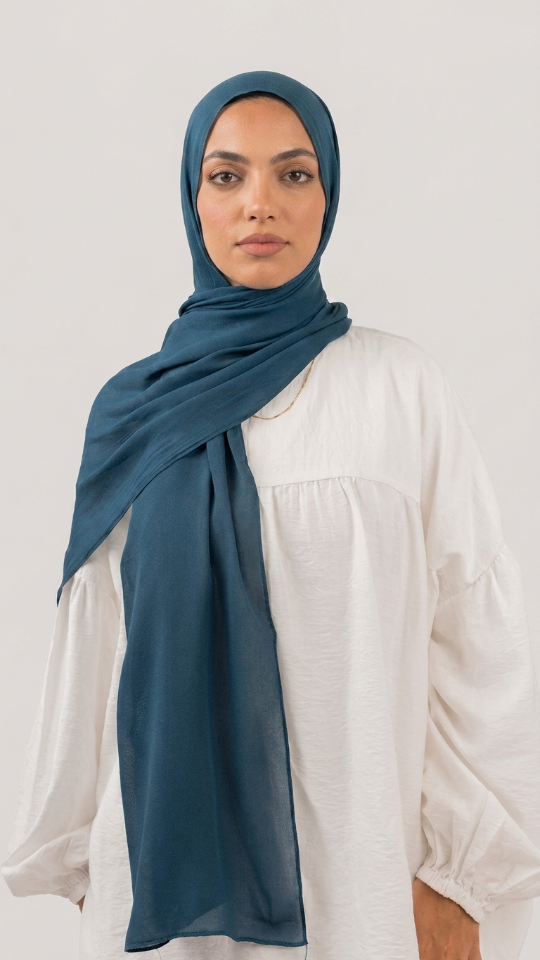Modal Hijab Dark Teal | MD-DT