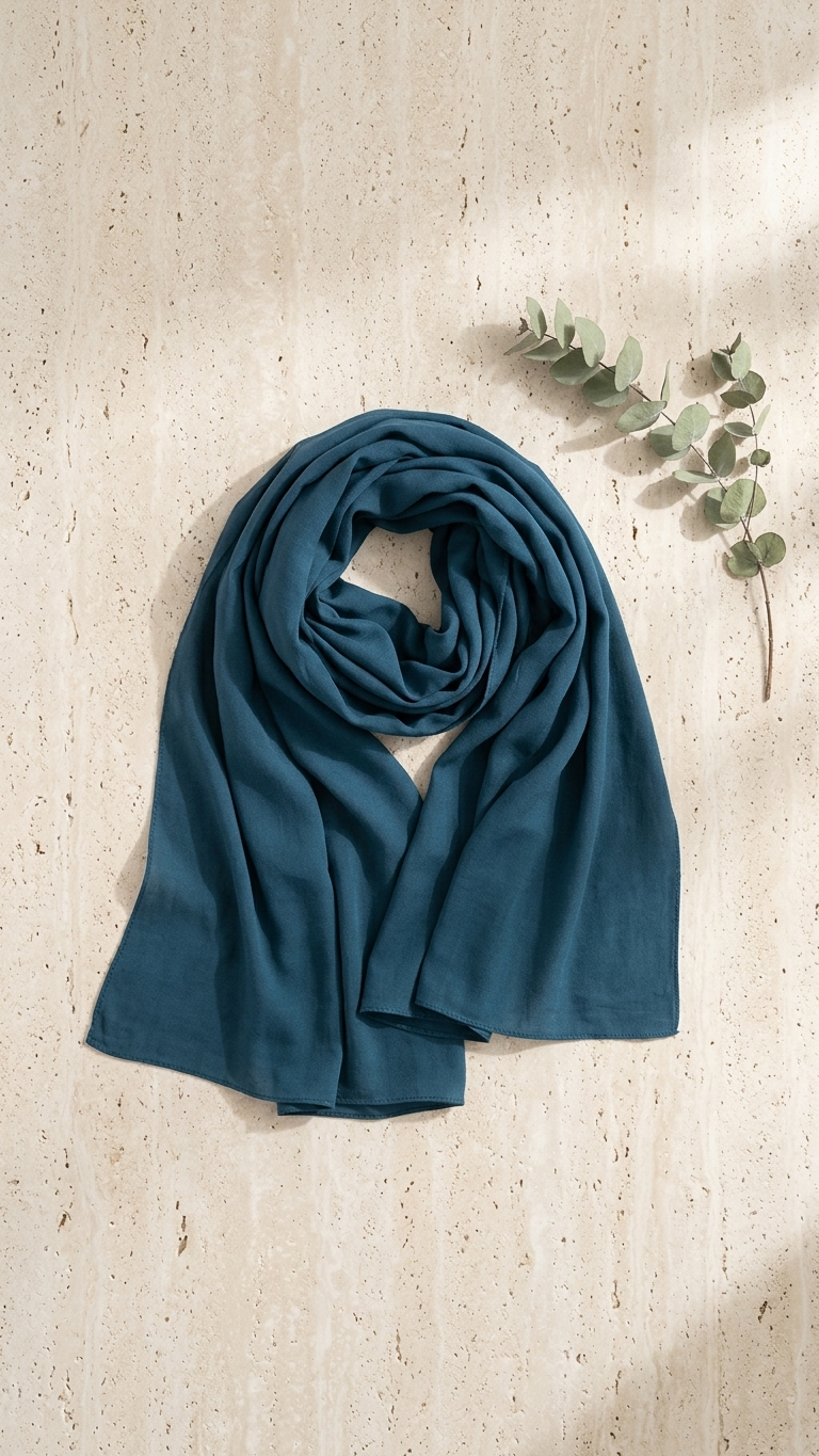 Modal Hijab Dark Teal | MD-DT