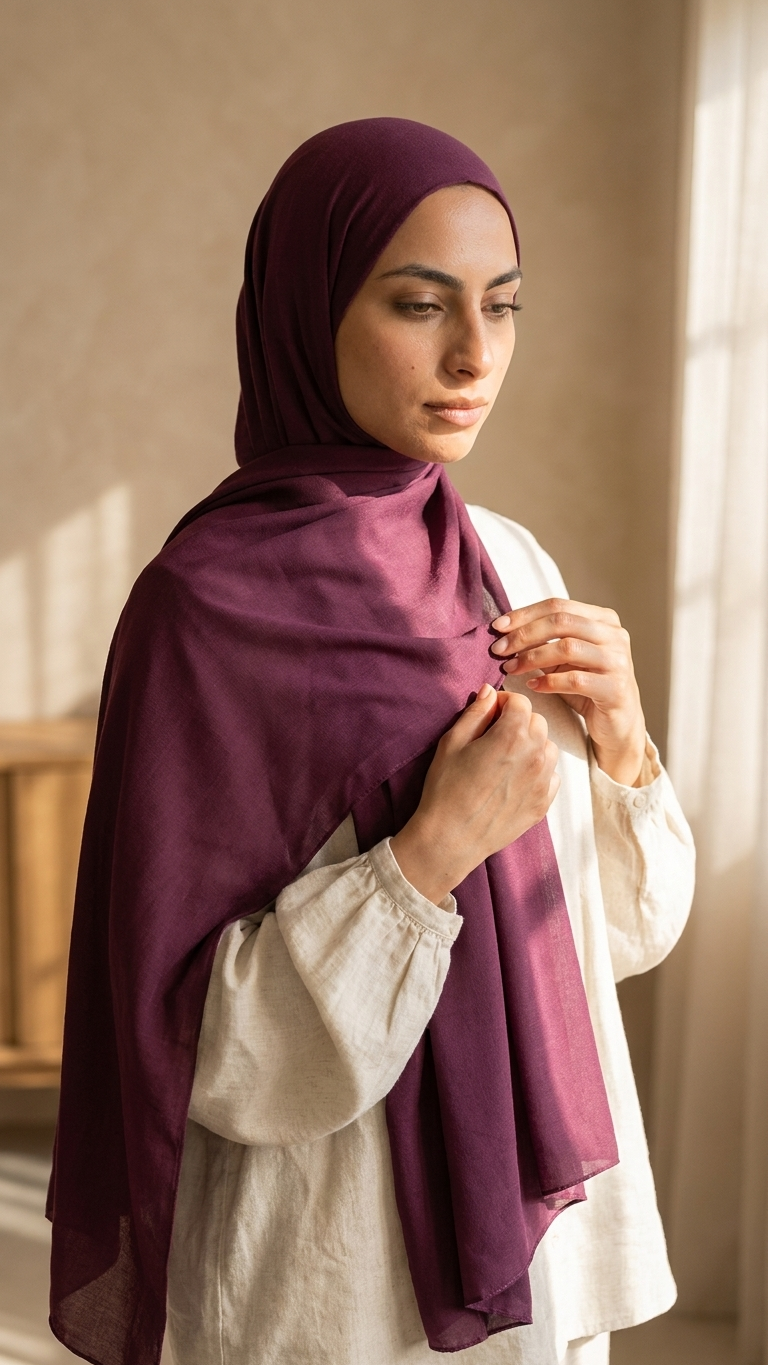 Modal Hijab Jam Red | MD-JR