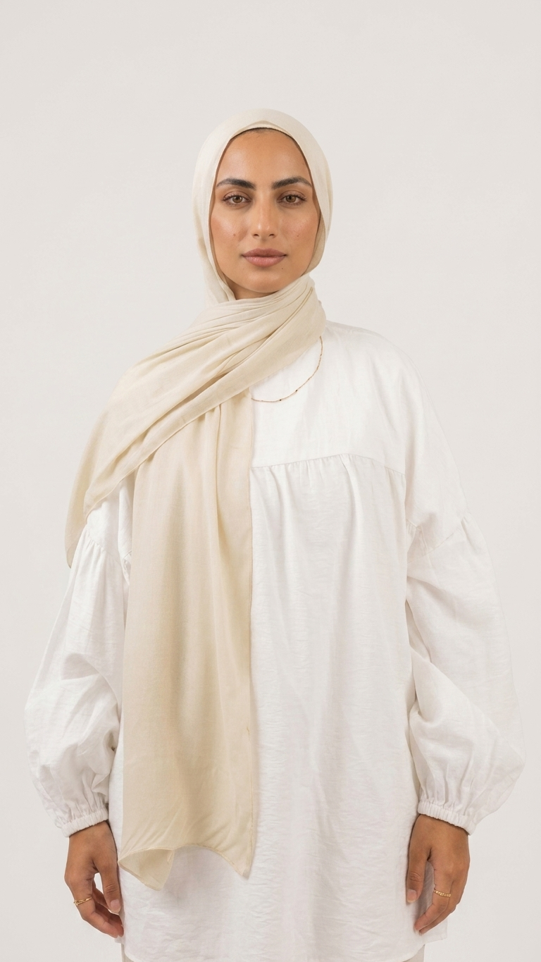 Modal Hijab Latte | MD-LT