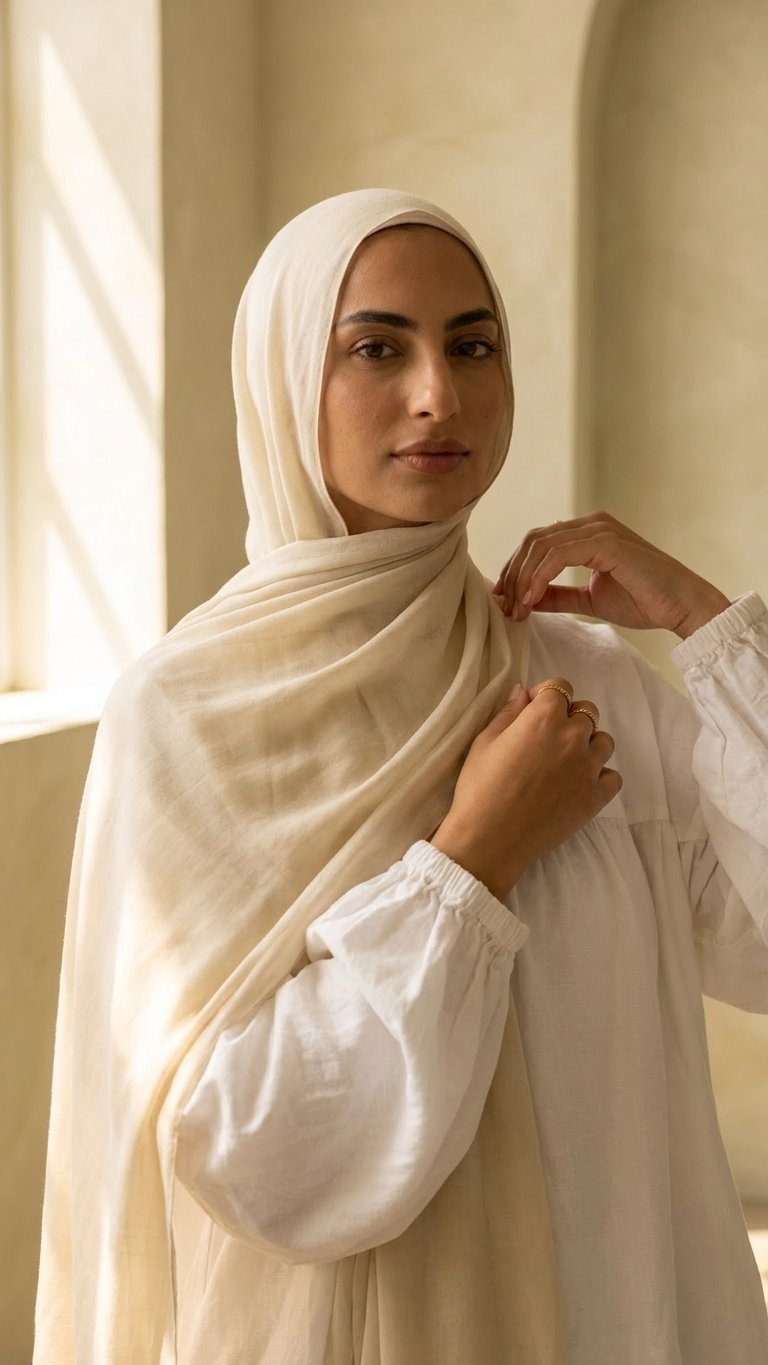 Modal Hijab Latte | MD-LT