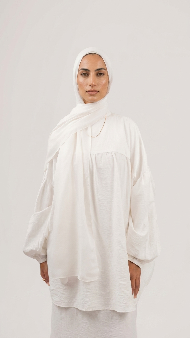 Modal Hijab Off White | MD-OW