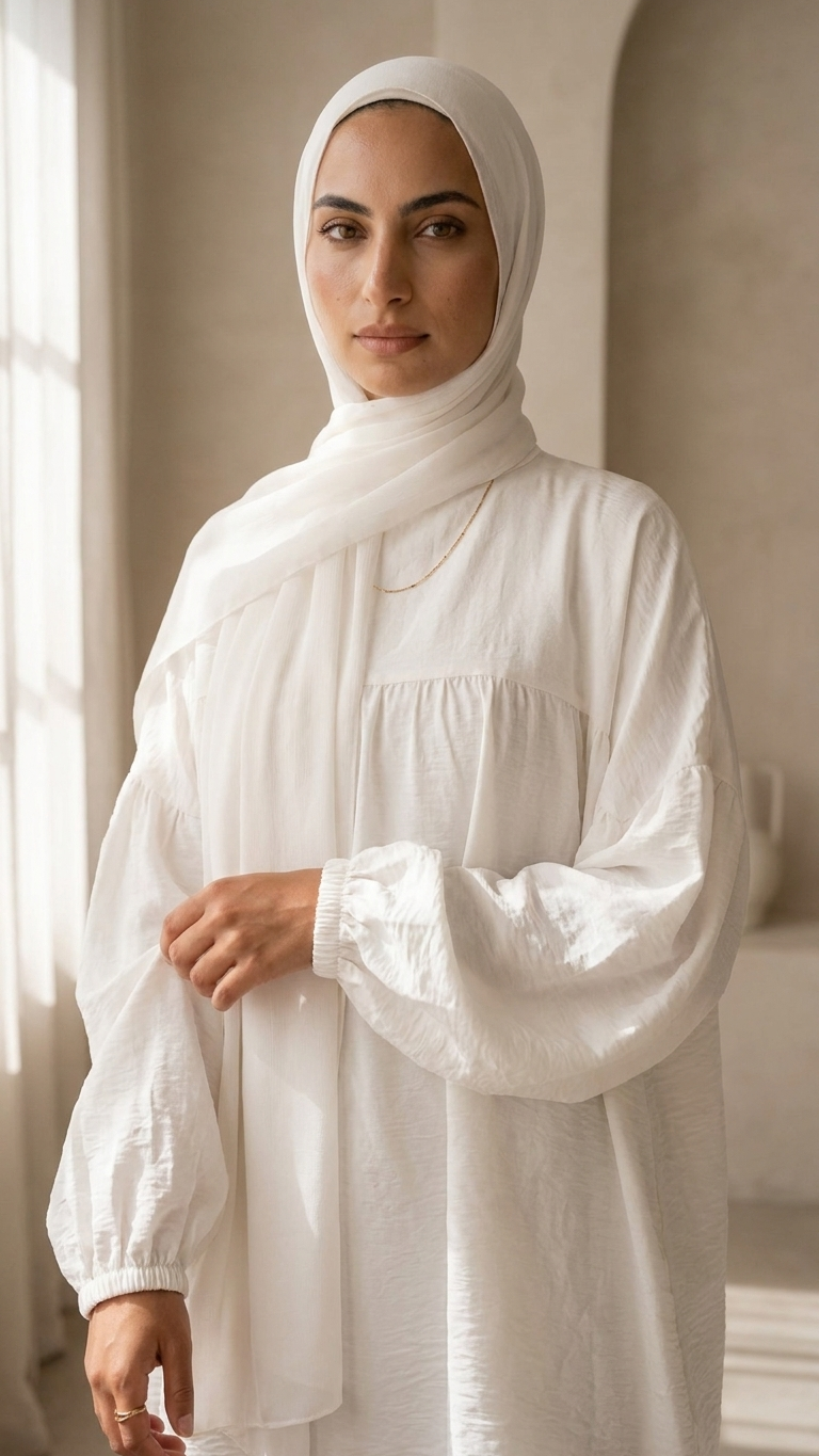 Modal Hijab Off White | MD-OW
