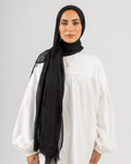 Hijabii Modal Sponge Hijab in Black