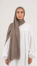 Modal Sponge Hijab in Desert Taupe - view 1