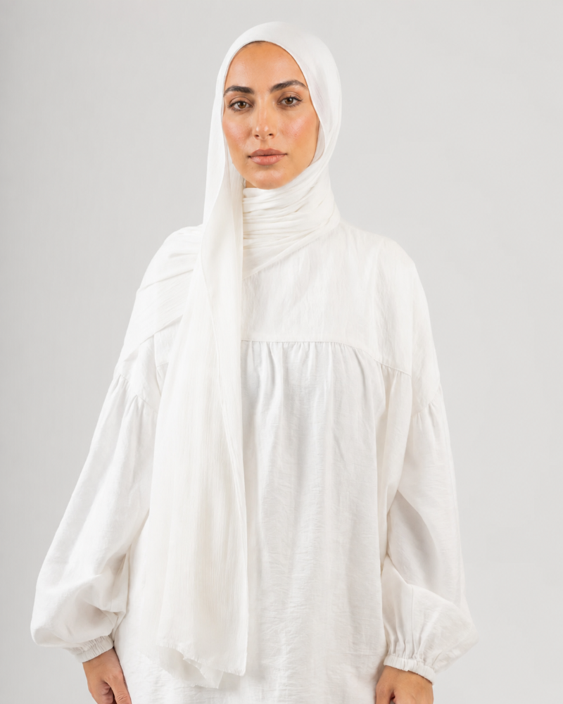 Hijabii Modal Sponge Hijab in Off White
