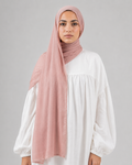 Hijabii Modal Sponge Hijab in Pastel Pink