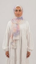 Hijabii Printed Chiffon Hijab – Style 1