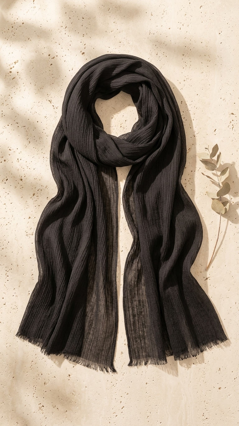 Sponge Hijab Black | SP-BK