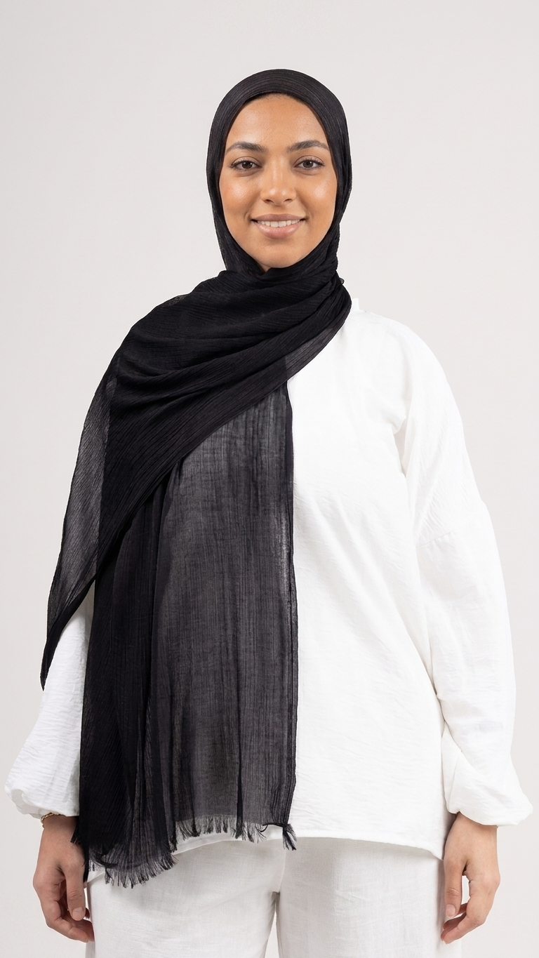 Sponge Hijab Black | SP-BK