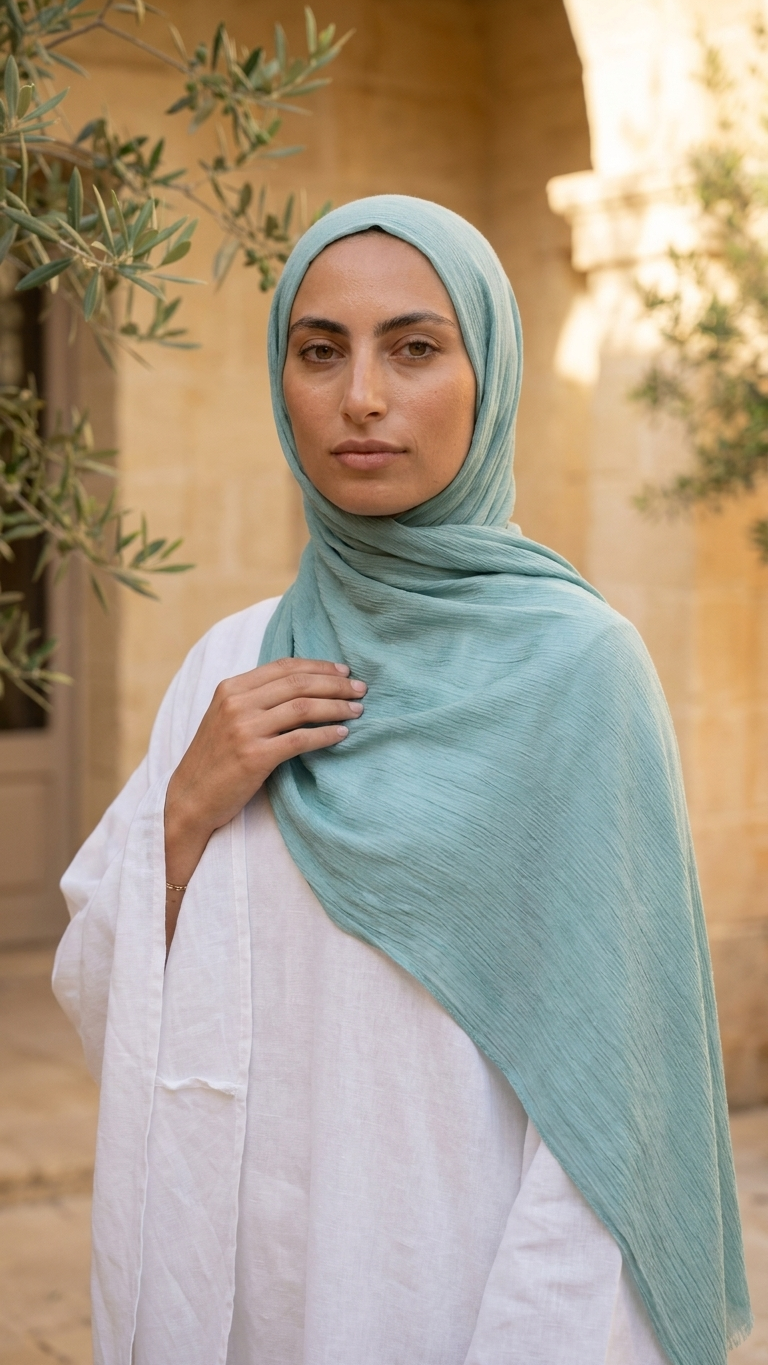 Sponge Hijab Turquoise | SP-TQ
