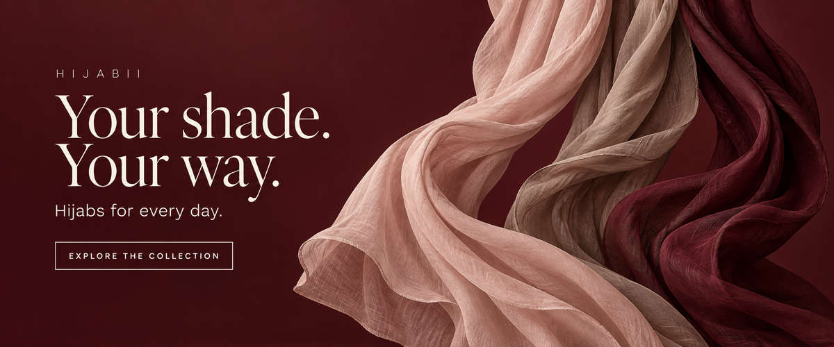 Hijabii — Your shade. Your way. Hijabs for every day. Explore the collection.